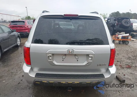 2003 Honda Pilot Ex из США, поврежденный, VIN 2HKYF18423H532100